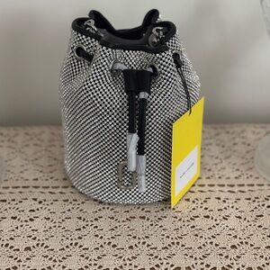 Marc Jacobs Black and White Crossbody Bag